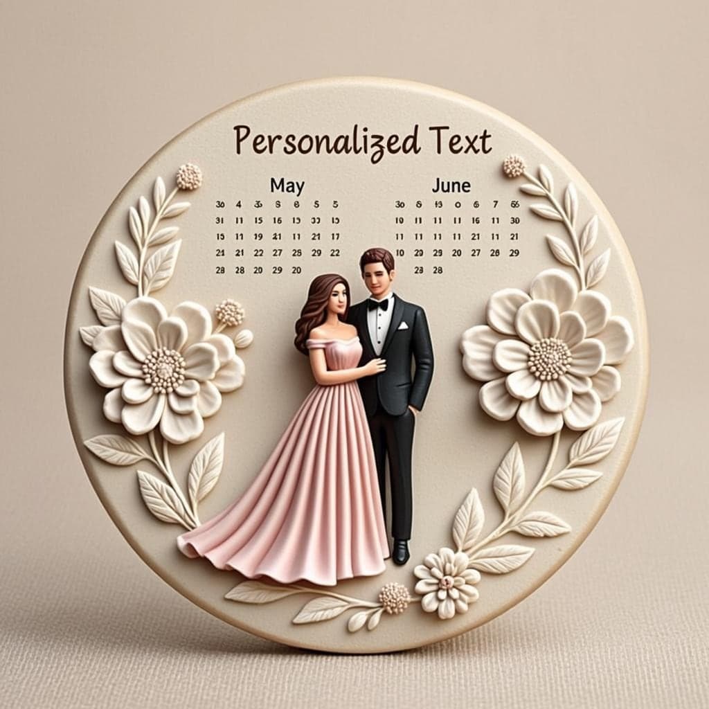Birthday Embroidery Hoop — Personalised Gift Nepal