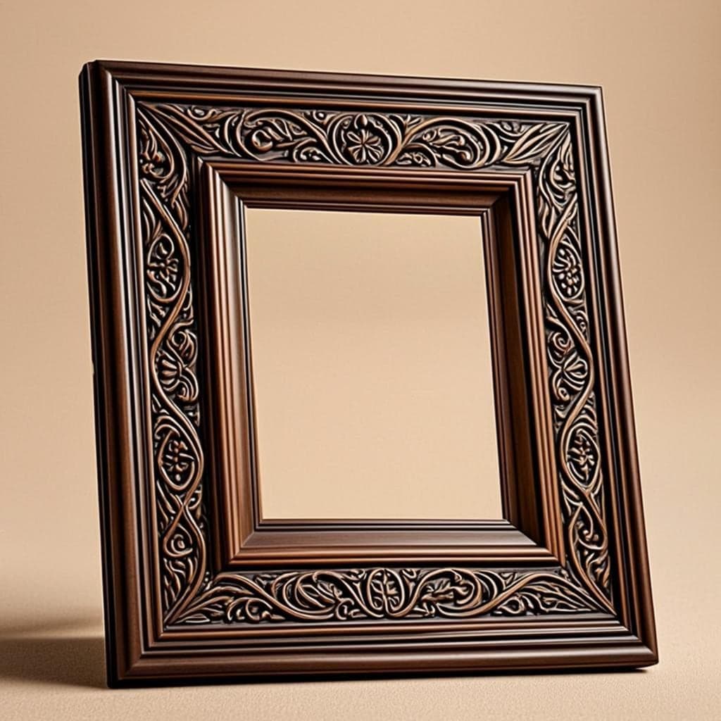 Aankhi Jhyal Peacock Frame — Nepali Handicraft Gift
